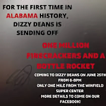 Dizzy Deans Fireworks