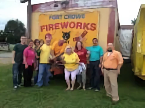Missys Fort Crowe Fireworks