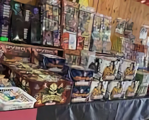 Toad Frog Alley Fireworks
