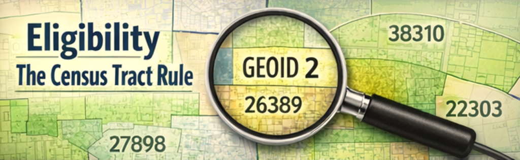 Eligibility The Census Tract Rule