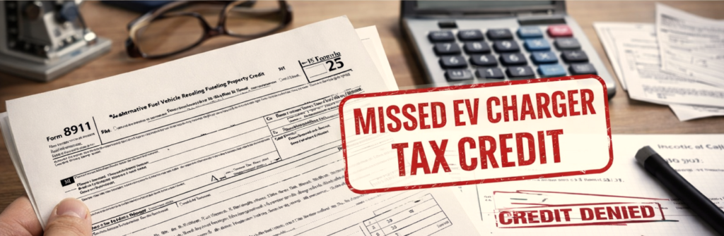 The Risks of Missing the EV Charger Credit IRS Rules 1 EV Charger Credit
